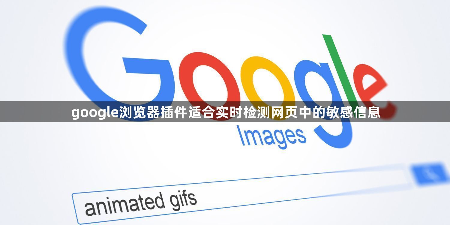 google浏览器插件适合实时检测网页中的敏感信息1