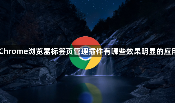 Chrome浏览器标签页管理插件有哪些效果明显的应用1
