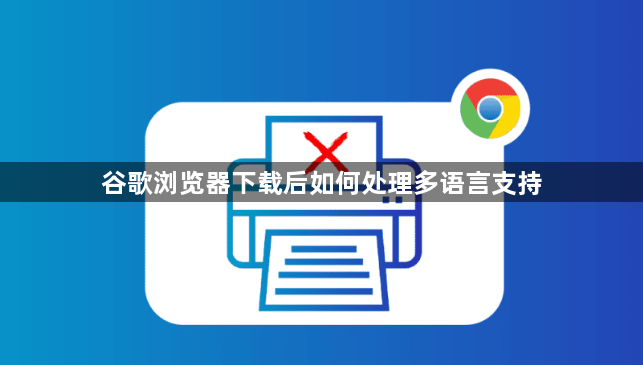 谷歌浏览器下载后如何处理多语言支持1