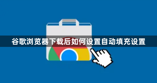 谷歌浏览器下载后如何设置自动填充设置1