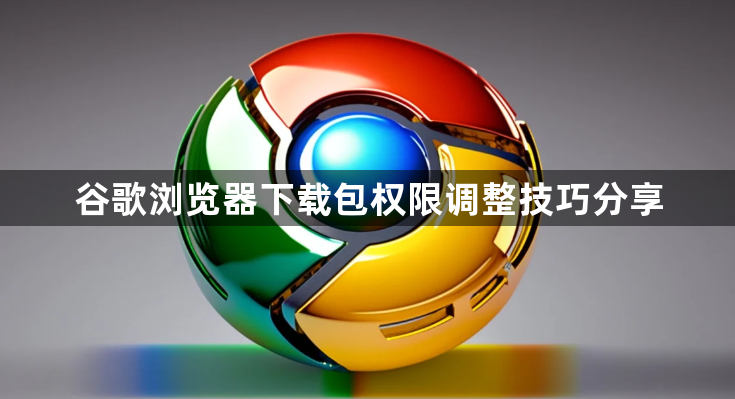 谷歌浏览器下载包权限调整技巧分享1