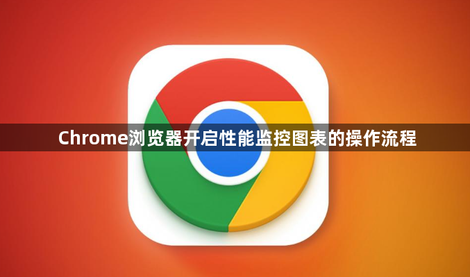 Chrome浏览器开启性能监控图表的操作流程1