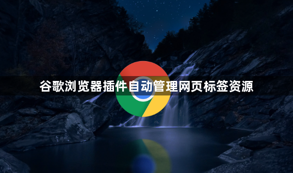 谷歌浏览器插件自动管理网页标签资源1