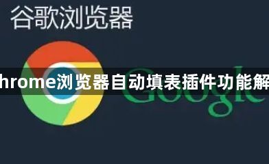 Chrome浏览器自动填表插件功能解析1