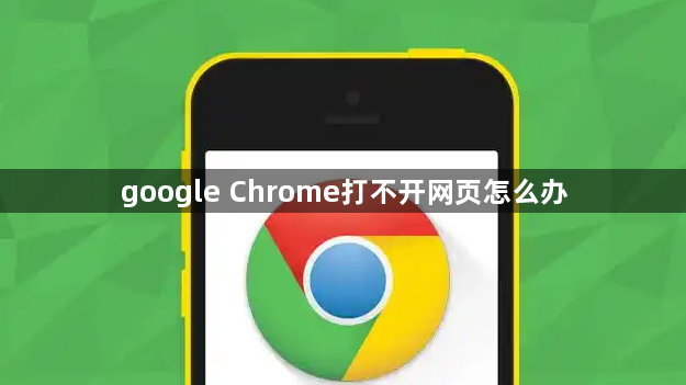 google Chrome打不开网页怎么办1