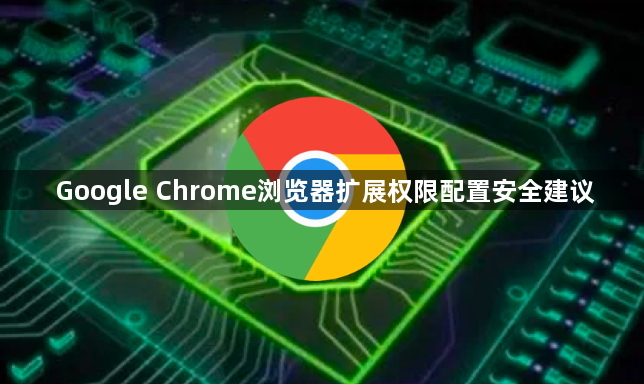 Google Chrome浏览器扩展权限配置安全建议1