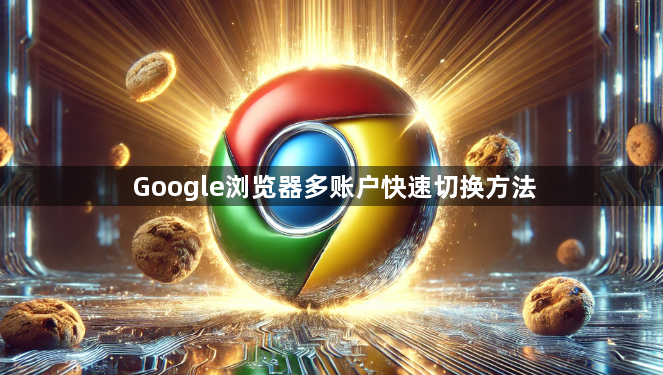 Google浏览器多账户快速切换方法1