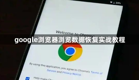 google浏览器浏览数据恢复实战教程1