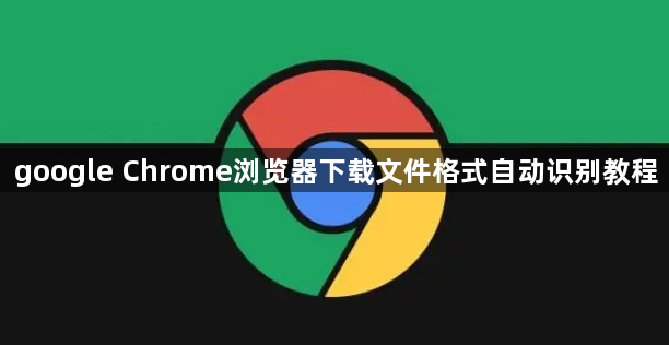 google Chrome浏览器下载文件格式自动识别教程1