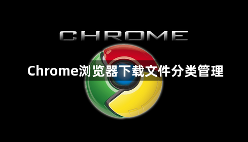 Chrome浏览器下载文件分类管理1