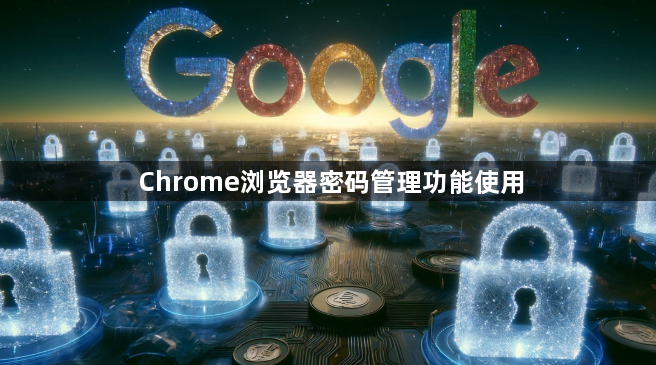 Chrome浏览器密码管理功能使用1