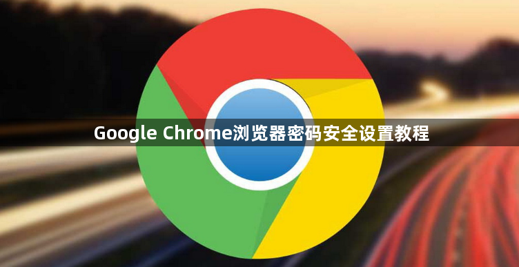Google Chrome浏览器密码安全设置教程1