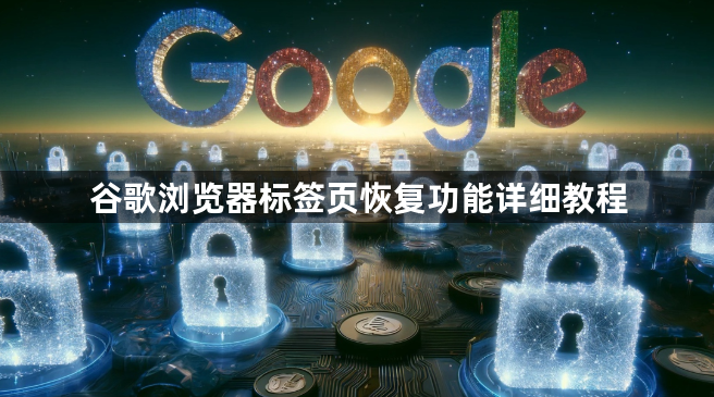 谷歌浏览器标签页恢复功能详细教程1