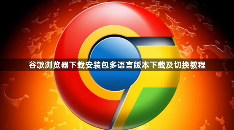 谷歌浏览器下载安装包多语言版本下载及切换教程1